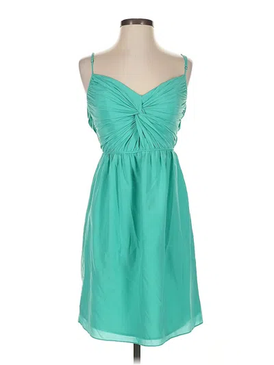Pre-owned Shoshanna Cocktail Dress In Teal
