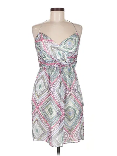 Pre-owned Shoshanna Cocktail Dress In White