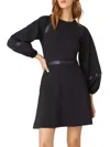 Shoshanna Elsy Dress In Ink In Blue