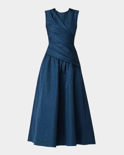 shoshanna gabriele pleated swirl-print midi dress Shoshanna Gabriele Pleated Swirl-Print Midi Dress | Women's