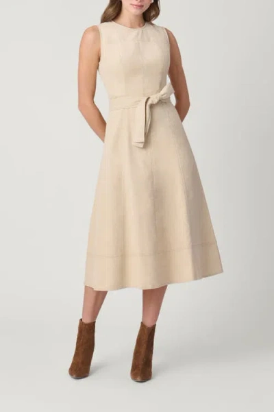 Shoshanna Greenwich Corduroy Cora Dress In Neutral