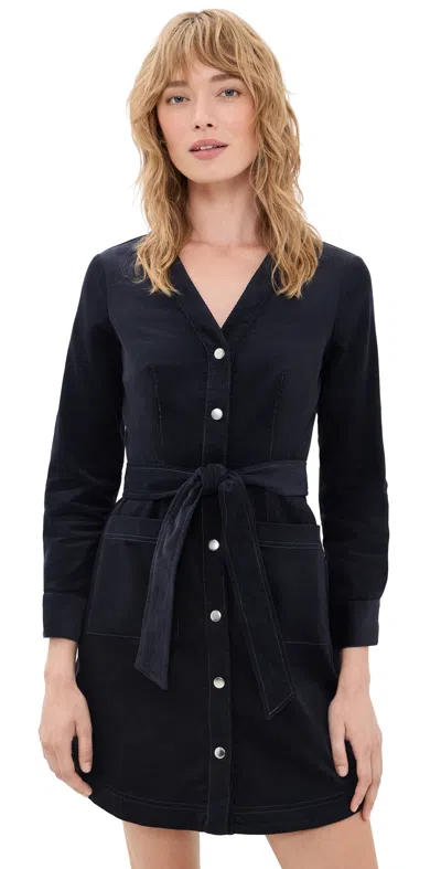 Shoshanna Hamlin Dress Ink In Blue