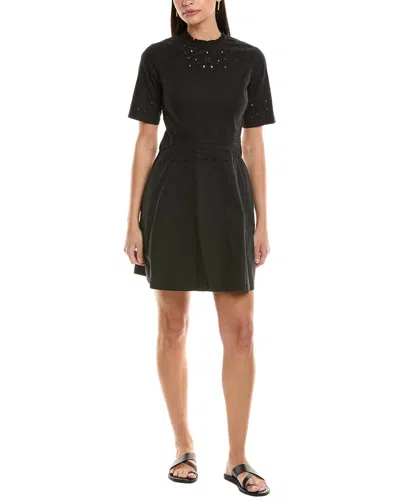 Shoshanna Hazel Mini Dress In Black