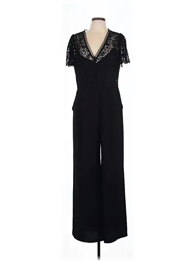 Pre-owned Shoshanna Jumpsuit In Black