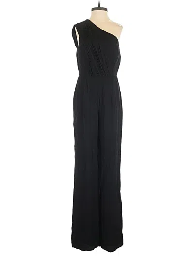 Pre-owned Shoshanna Jumpsuit In Black