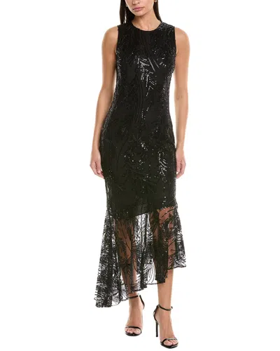Shoshanna Katya Maxi Dress In Black