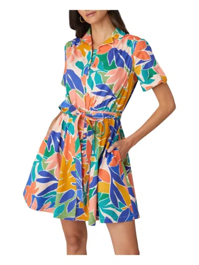 Shoshanna Kyanna Dress In Sunburst Multi