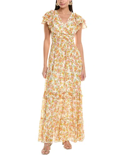 Shoshanna Lucinda Maxi Dress In Neutral