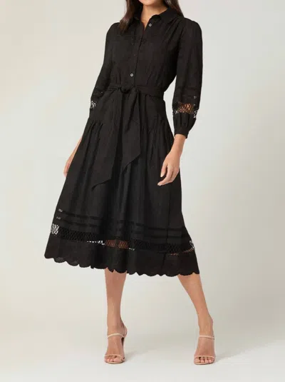 Shoshanna Magnolia Dress In Jet