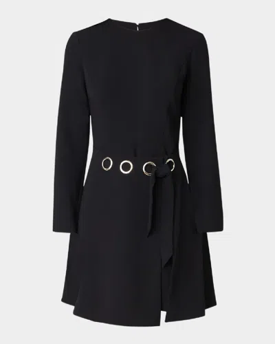 Shoshanna Malvo Grommet Mini Dress In Multi
