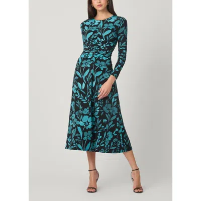 Shoshanna Max Highgate Floral Dress In Blue