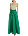Shoshanna Mercer Maxi Dress In Green