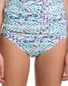 Shoshanna Occitan Ikat Print Brief In Green