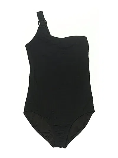 Pre-owned Shoshanna One Piece Swimsuit In Black