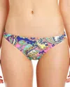 Shoshanna Paisley Hipster Bottom In Purple