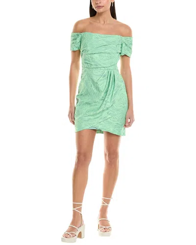 Shoshanna Patrizia Mini Dress In Green