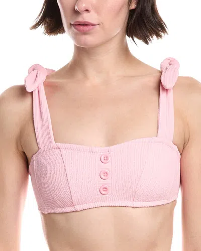 Shoshanna Retro Swim Top In Multi