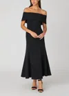 Shoshanna Ria Dress In Jet In Multi