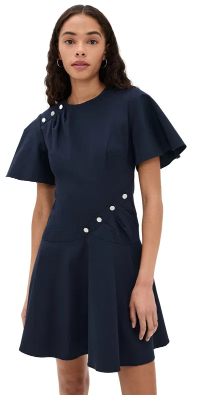 Shoshanna Rosemary Dress Navy