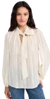 Shoshanna Rye Top In Ivory In Ivory