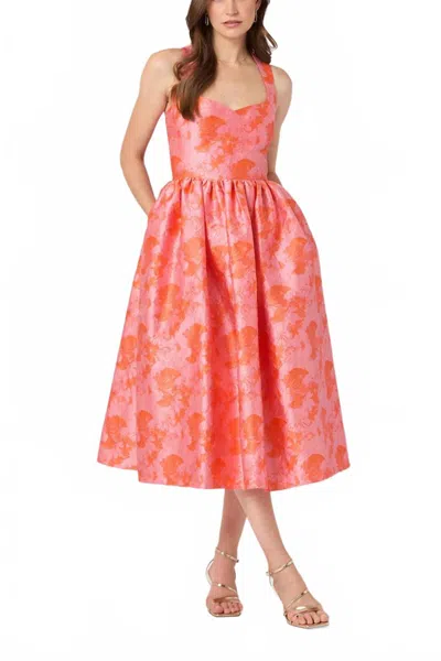 SHOSHANNA SALMA DRESS IN CORAL