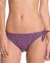 Shoshanna Scattered Hearts Print Brief Bottom
