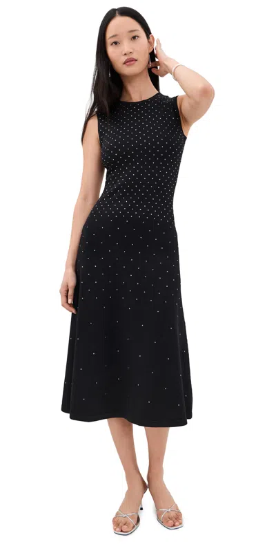 Shoshanna Serenity Dress Jet In Black