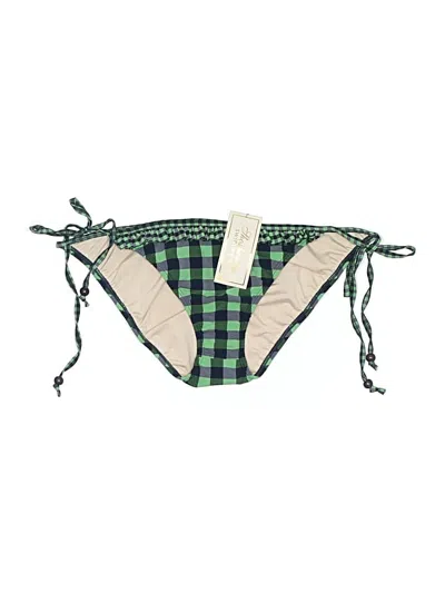 Pre-owned Shoshanna Swimsuit Bottoms In Green