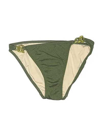 Pre-owned Shoshanna Swimsuit Bottoms In Green