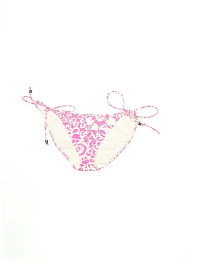 Pre-owned Shoshanna Swimsuit Bottoms In Pink