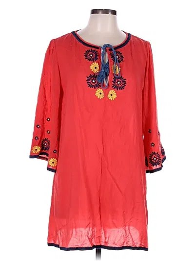 Pre-owned Shoshanna Swimsuit Cover Up In Red