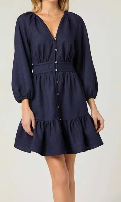 Shoshanna Tate Dress In Navy