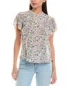 Shoshanna Tavi Top In Pink