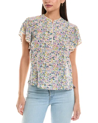 Shoshanna Tavi Top In Neutral