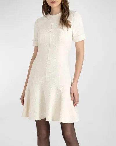 Shoshanna Webster Dress In Ivory In White