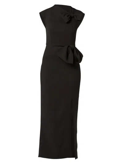 Shoshanna Women's Amor Sleeveless Maxi Dress In Black