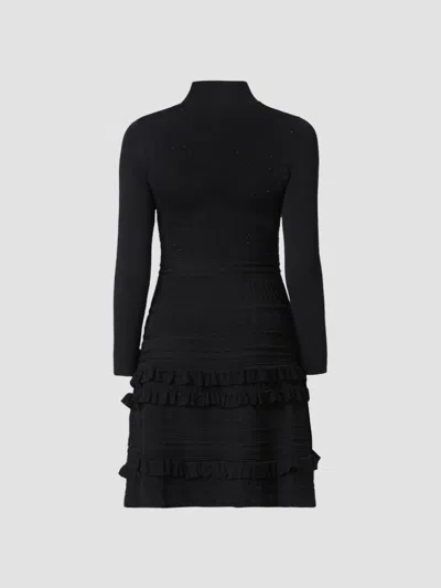 Shoshanna Joie Embellished Mini Dress In Black