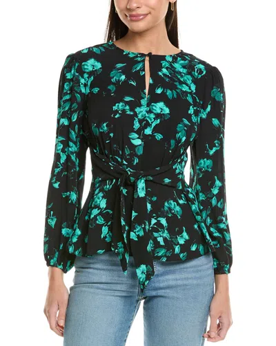 Shoshanna Zen Top In Blue