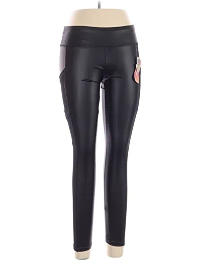 Pre-owned Shosho Active Pants In Black