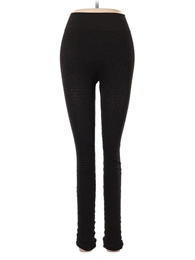 Pre-owned Shosho Active Pants In Black