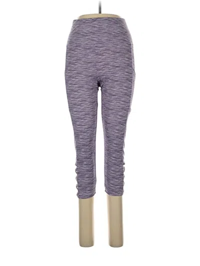 Pre-owned Shosho Active Pants In Purple