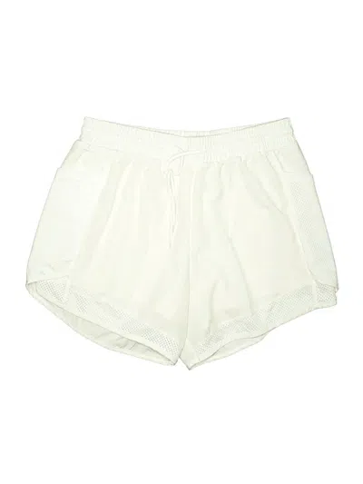 Pre-owned Shosho Athletic Shorts In Ivory