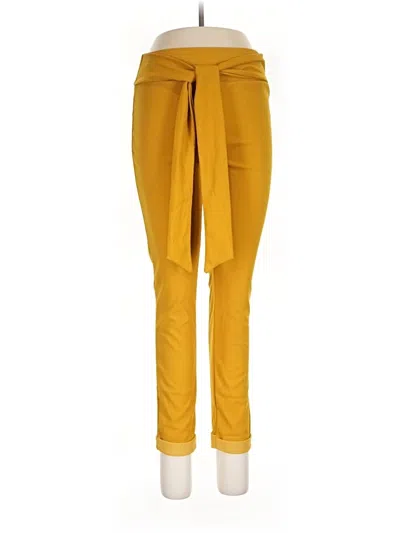 Pre-owned Shosho Casual Pants In Yellow