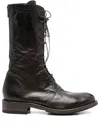 Shoto 30mm Lace-up Leather Boots