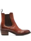 Shoto 45mm Pull-tab Boots In Brown