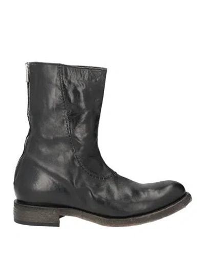 Shoto Woman Ankle Boots Black Size 8 Leather
