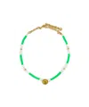 Shourouk Crystal Decorative Necklace In White