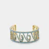 Shourouk Poseidon Bracelet In Blue In Blue