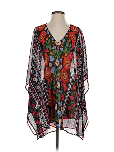 Pre-owned Show Me Your Mumu 3/4 Sleeve Blouse In Black