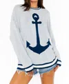 Show Me Your Mumu Adventure Sweater In Grey
